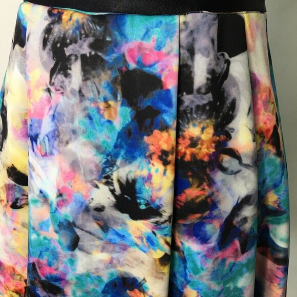 Parker Women's Multicolor Open Flare Mini Dress Size XS - Picture 8 of 16